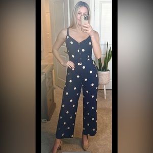 Polka dot jumpsuit